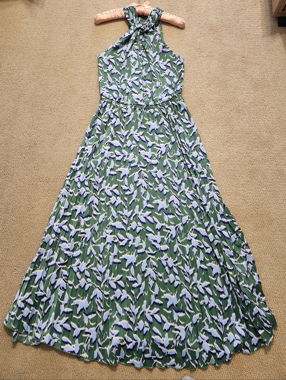 Scoop Brand Halter Midi Dress - Size Small